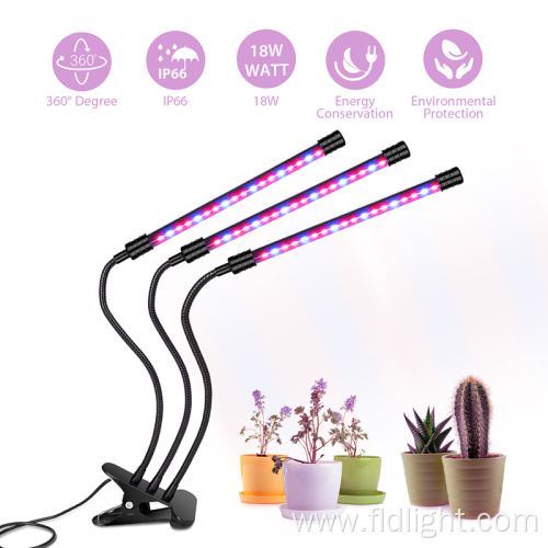 Dual Head Red Blue adjustable grow light